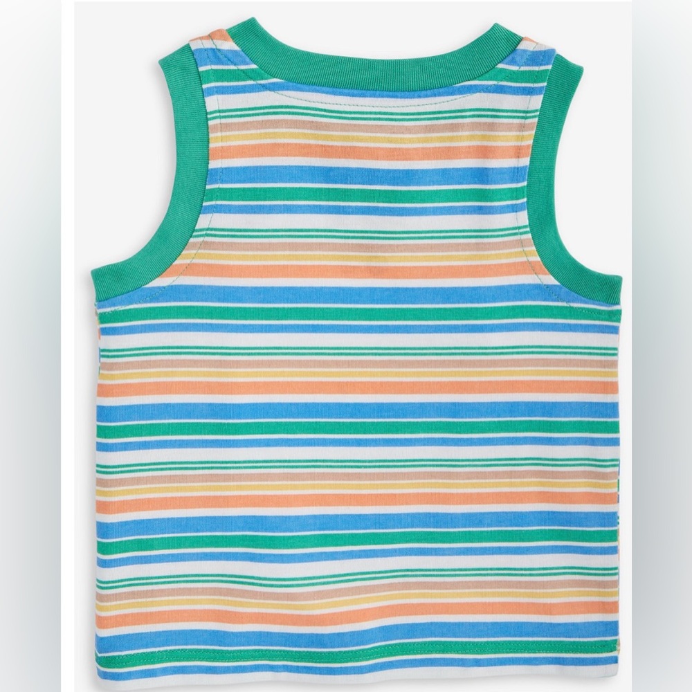 Striped Sleeveless Baby Top - Picture 4 of 4